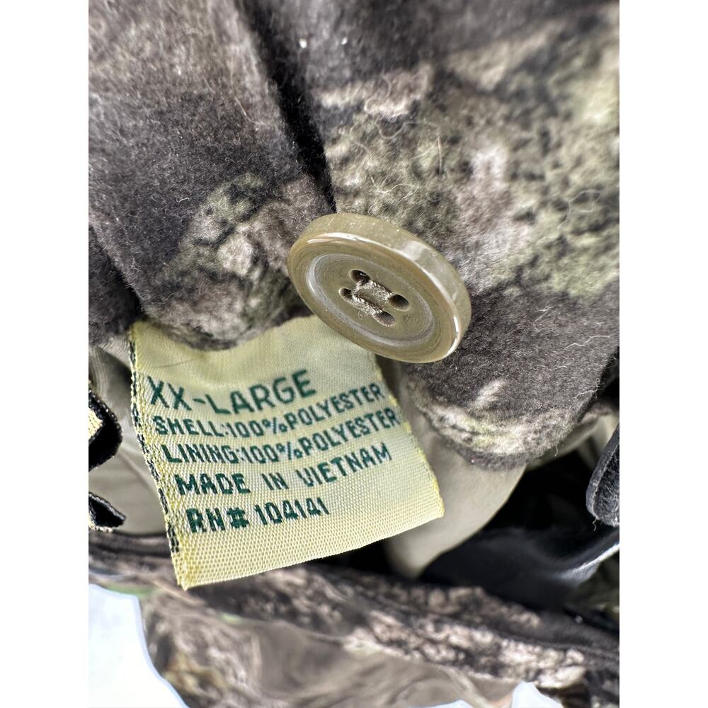 Field & Stream Camo Mossy Oak Hunting Bibs Overalls Outdoor Nature Men Size XXL - Picture 5 of 8
